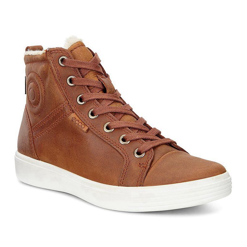 Kids Ecco S7 Teen - Boots Brown - India TESYKD317